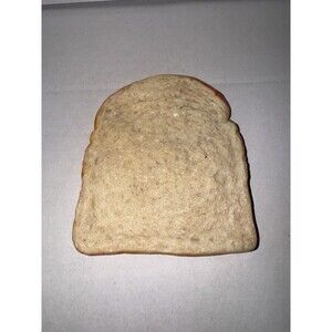 PLAY FOOD Vintage MTC White Bread Single Slice Realistic 1987